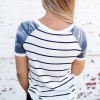 Črtasta majica s kratkimi rokavi Deborah
