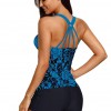 Moder cvetlični tankini top Selah