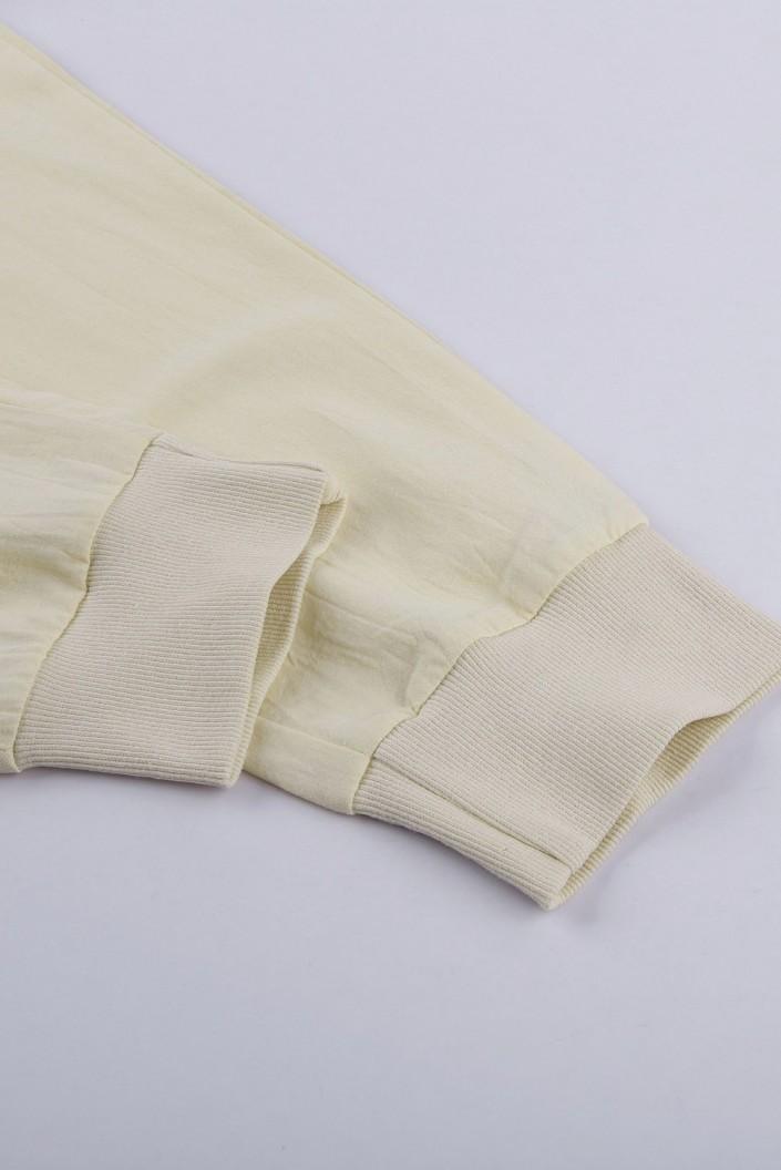 Ohlapne hlače Sky marelične barve