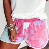 Roza tie dye terry kratke hlače Selena