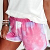 Roza tie dye terry kratke hlače Selena